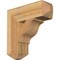 Ekena Millwork Funston Craftsman Rough Sawn Bracket, Western Red Cedar, 6"W x 20"D x 20"H BKT06X20X20FST04RWR - alternate 1